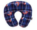 Montreal Expos MLB Gertex Plaid Travel Neck Pillow product image 1, provided for visual reference and product detail review