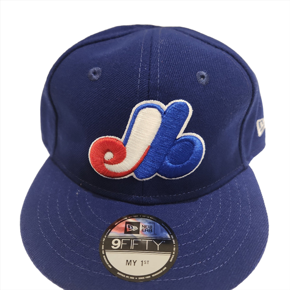 Montreal Expos MLB New Era Infant Royal Blue 9Fifty My 1st Cap Snapback product image 3, provided for visual reference and