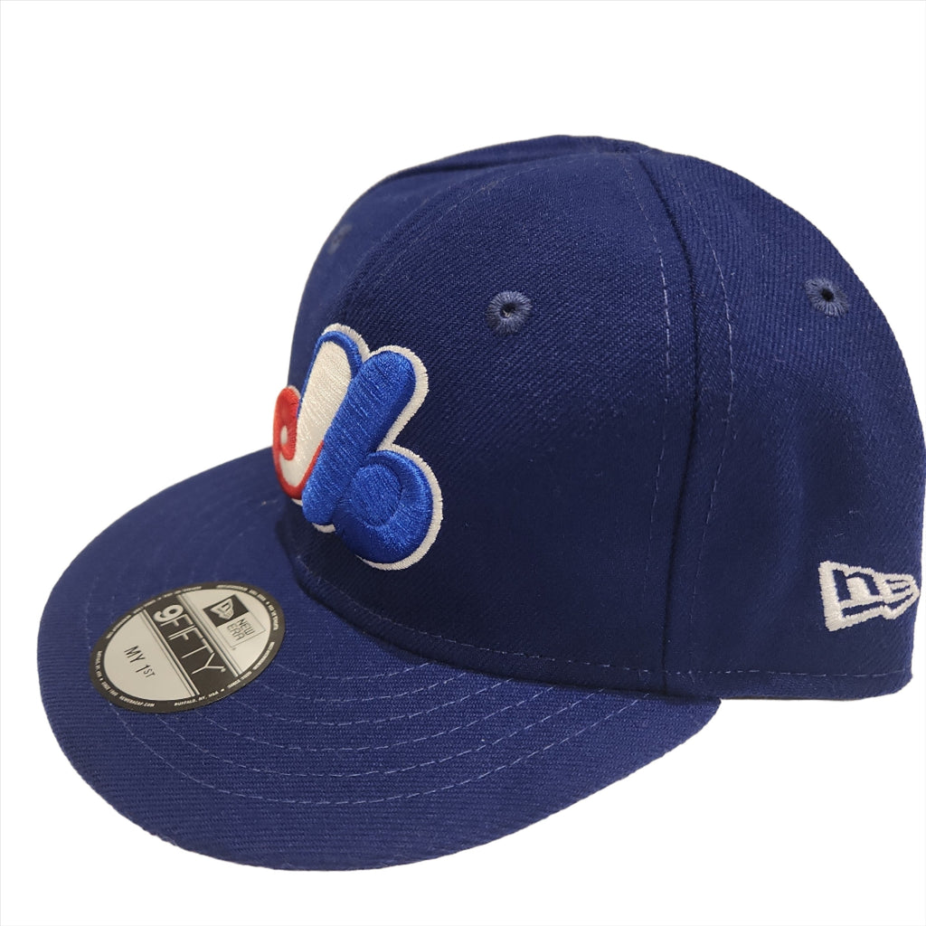 Montreal Expos MLB New Era Infant Royal Blue 9Fifty My 1st Cap Snapback product image 2, provided for visual reference and