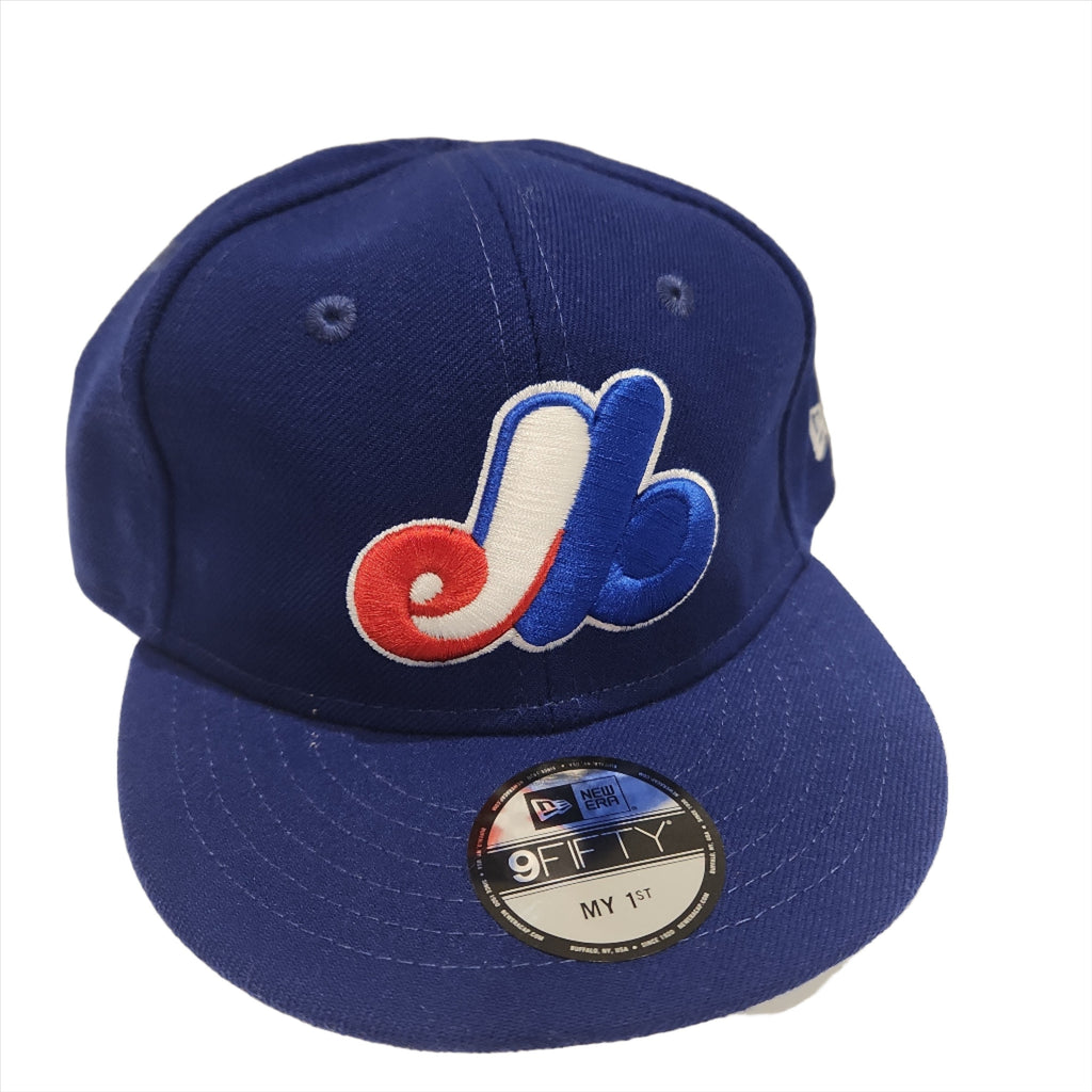 Montreal Expos MLB New Era Infant Royal Blue 9Fifty My 1st Cap Snapback product image 7, provided for visual reference and