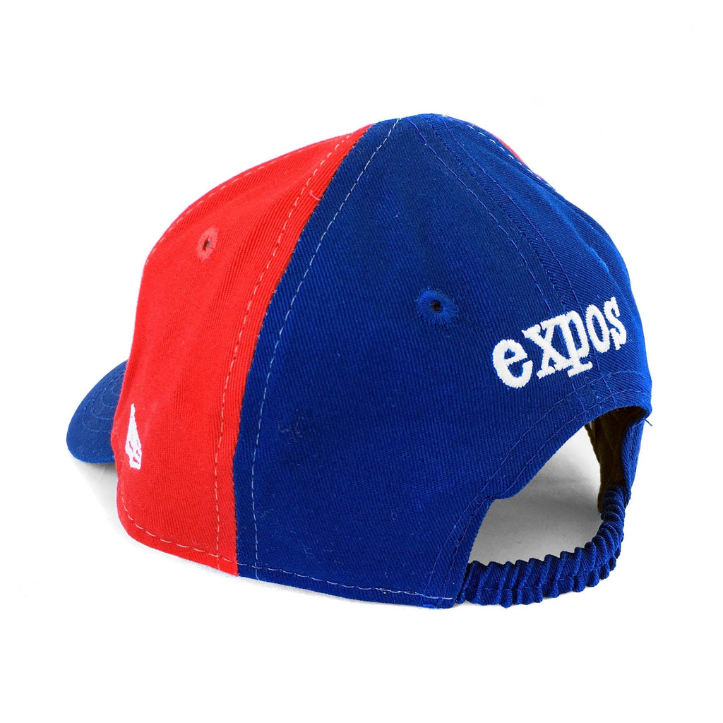Montreal Expos MLB New Era Infant Tricolor 9Forty The League My 1st Cap Adjustable Hat product image 2, provided for visual
