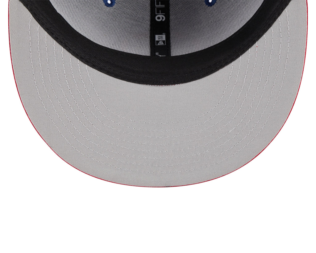 Montreal Expos MLB New Era Men Royal Blue 9Fifty Cooperstown Vintage Pinstripe Snapback product image 7, provided for visual