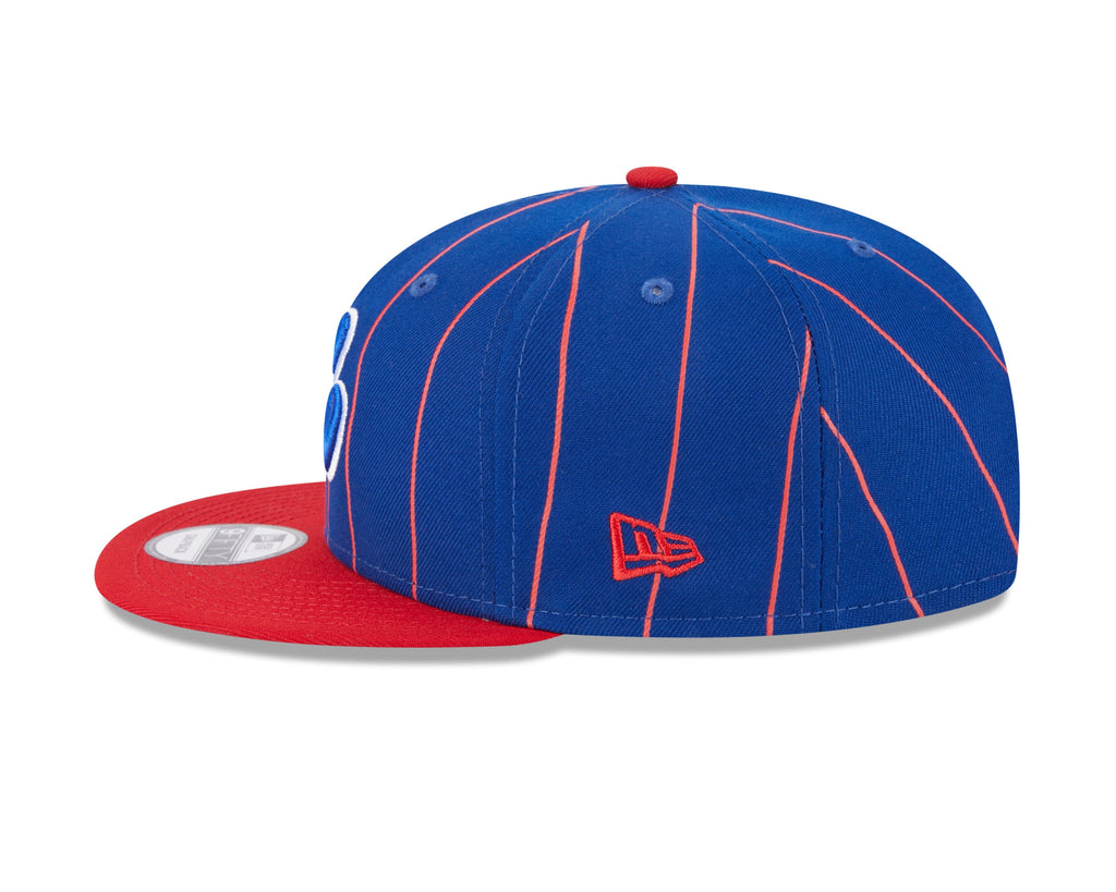 Montreal Expos MLB New Era Men Royal Blue 9Fifty Cooperstown Vintage Pinstripe Snapback product image 5, provided for visual