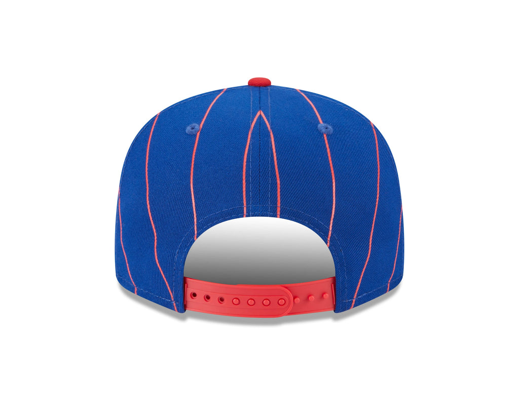 Montreal Expos MLB New Era Men Royal Blue 9Fifty Cooperstown Vintage Pinstripe Snapback product image 2, provided for visual