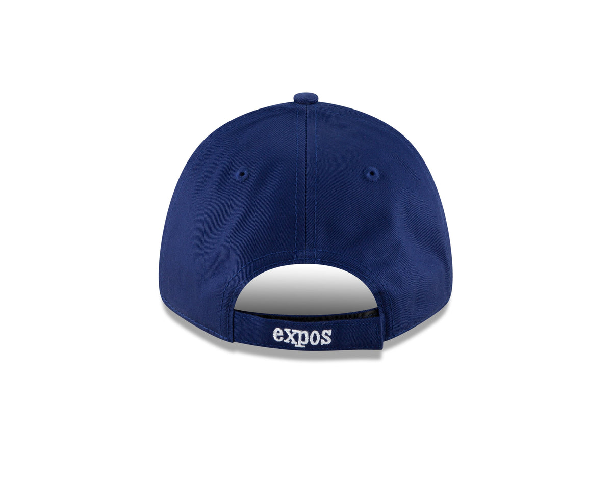 Montreal Expos MLB New Era Men Navy 9Forty The League Adjustable Hat product image 2, provided for visual reference and