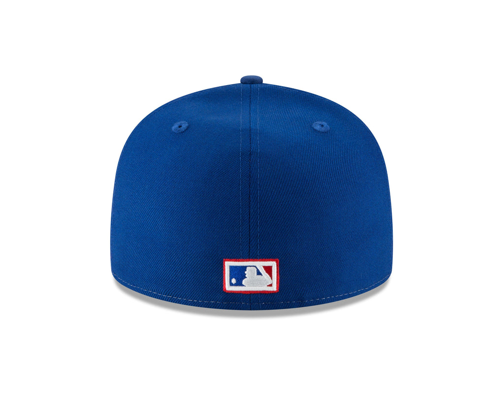 Montreal Expos MLB New Era Men Tricolor 59Fifty Cooperstown Fitted Hat product image 2, provided for visual reference and