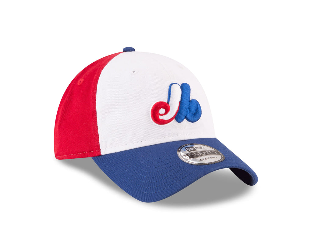Montreal Expos MLB New Era Men Tricolor 9Twenty Cooperstown 1969 Adjustable Hat product image 3, provided for visual