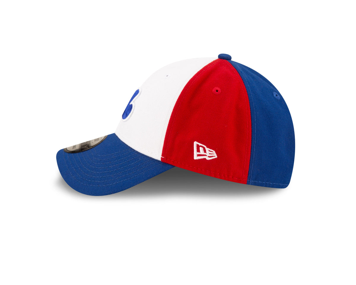 Montreal Expos MLB New Era Youth Tricolor 9Forty Pinch Hitter Adjustable Hat product image 5, provided for visual reference