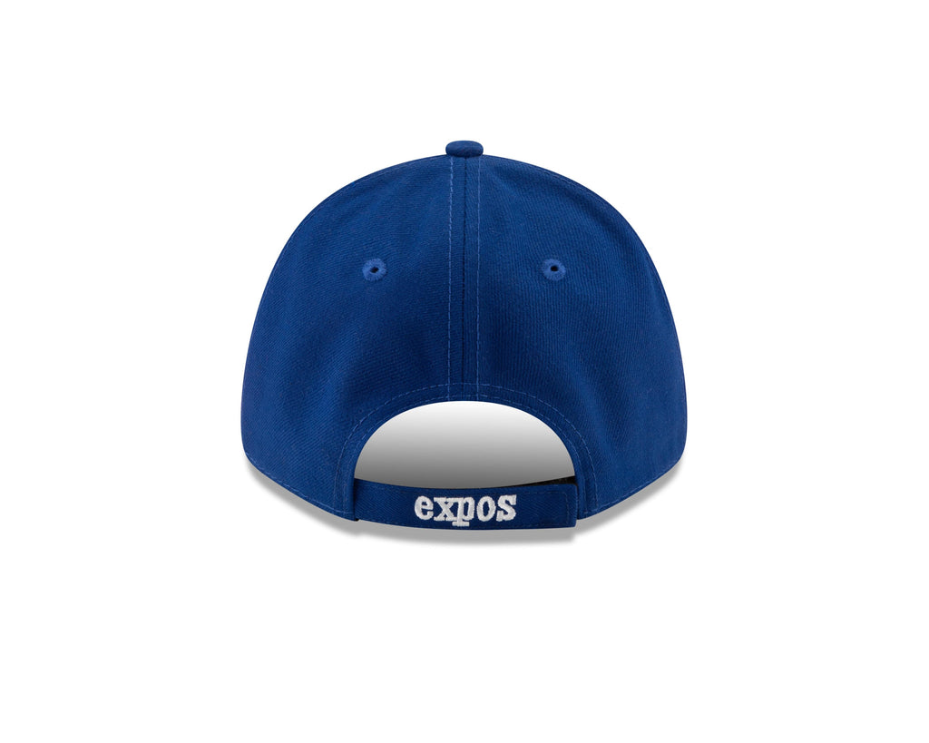 Montreal Expos MLB New Era Youth Tricolor 9Forty Pinch Hitter Adjustable Hat product image 2, provided for visual reference