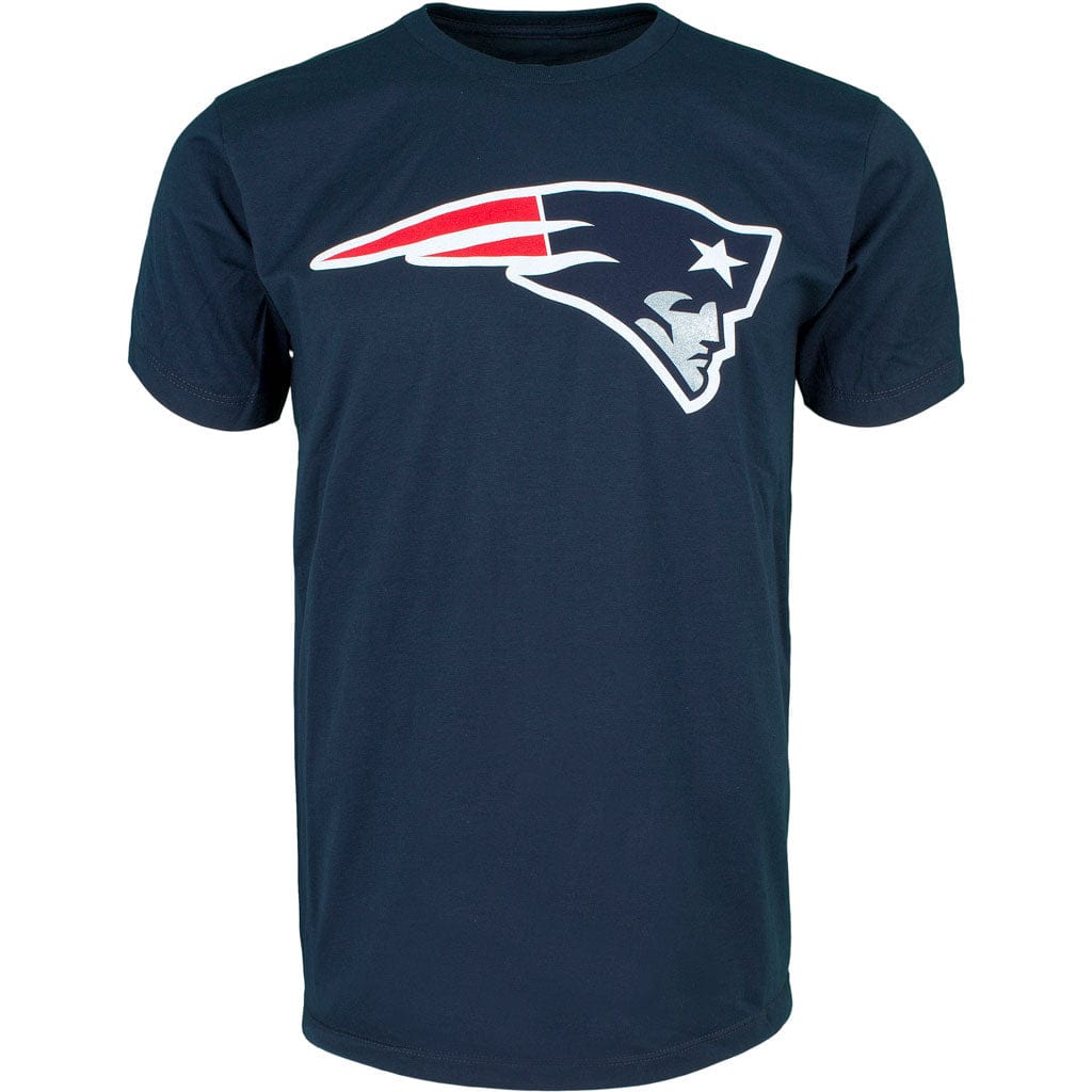 New England Patriots NFL 47 Brand Men Navy Imprint Fan T-Shirt product image 1, provided for visual reference and product