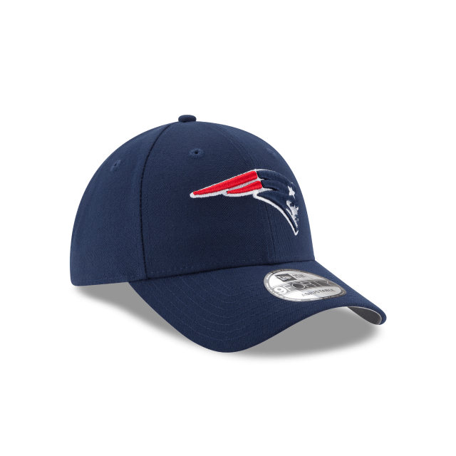 New England Patriots NFL New Era Men 9Forty Navy The League Adjustable Hat product image 4, provided for visual reference