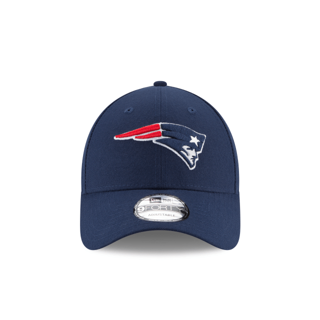 New England Patriots NFL New Era Men 9Forty Navy The League Adjustable Hat product image 3, provided for visual reference