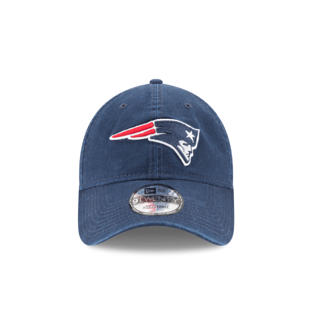 New England Patriots NFL New Era Men Navy 9Twenty Core Classic Adjustable Hat product image 3, provided for visual reference