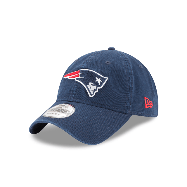 New England Patriots NFL New Era Men Navy 9Twenty Core Classic Adjustable Hat product image 1, provided for visual reference
