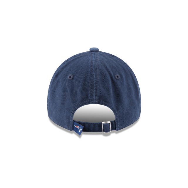 New England Patriots NFL New Era Men Navy 9Twenty Core Classic Adjustable Hat product image 2, provided for visual reference