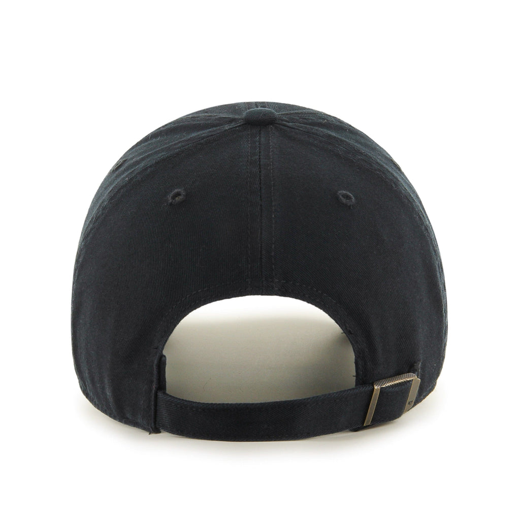 New York Mets MLB 47 Brand Men Black Clean Up Adjustable Hat product image 2, provided for visual reference and product