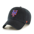 New York Mets MLB 47 Brand Men Black Clean Up Adjustable Hat product image 1, provided for visual reference and product