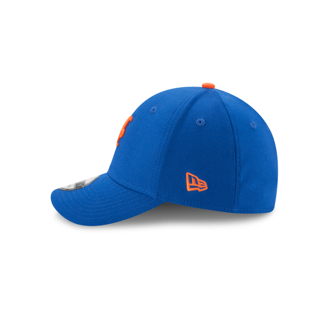 New York Mets MLB New Era Men Blue 39Thirty Team Classic Stretch Fit Hat product image 5, provided for visual reference and