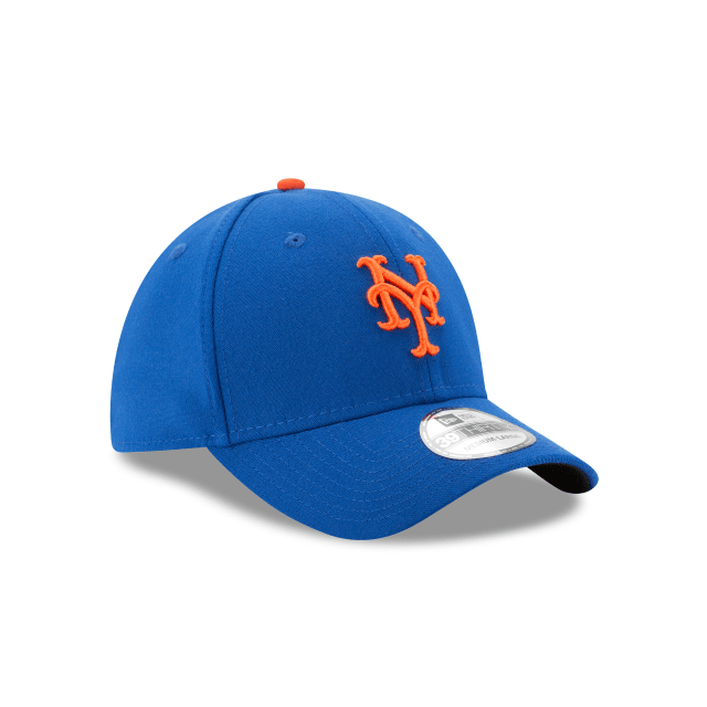 New York Mets MLB New Era Men Blue 39Thirty Team Classic Stretch Fit Hat product image 4, provided for visual reference and