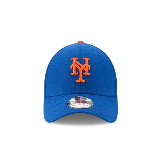 New York Mets MLB New Era Men Blue 39Thirty Team Classic Stretch Fit Hat product image 3, provided for visual reference and