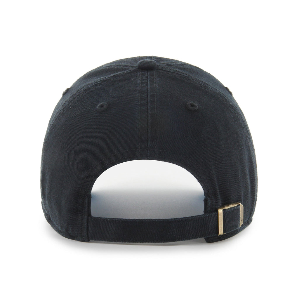 New York Yankees MLB 47 Brand Men Black Ocean Drive Clean Up Adjustable Hat product image 2, provided for visual reference