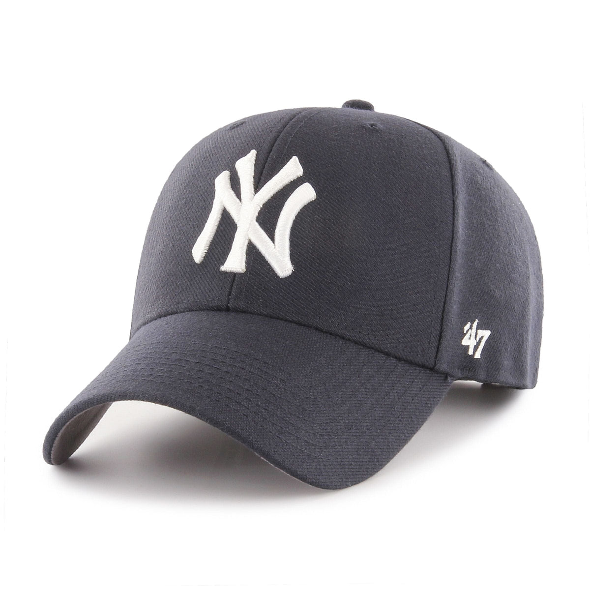 New York Yankees MLB 47 Brand Men Navy MVP Adjustable Hat product image 1, provided for visual reference and product detail