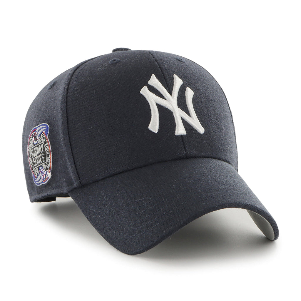 New York Yankees MLB 47 Brand Men Navy 2000 Subway Series MVP Sure Shot Snapback product image 1, provided for visual