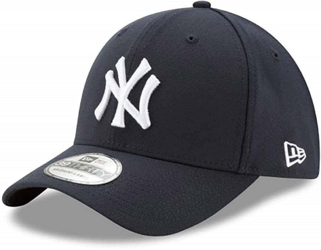 New York Yankees MLB New Era Men Navy 39Thirty Team Classic Stretch Fit Hat product image 1, provided for visual reference