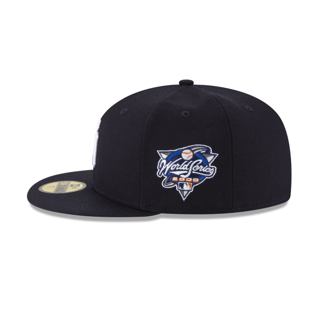 New York Yankees MLB New Era Men Navy 59Fifty 2000 World Series Fitted Hat product image 6, provided for visual reference