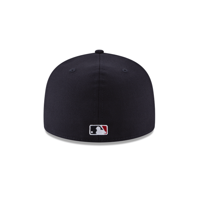 New York Yankees MLB New Era Men Navy 59Fifty 2000 World Series Fitted Hat product image 2, provided for visual reference
