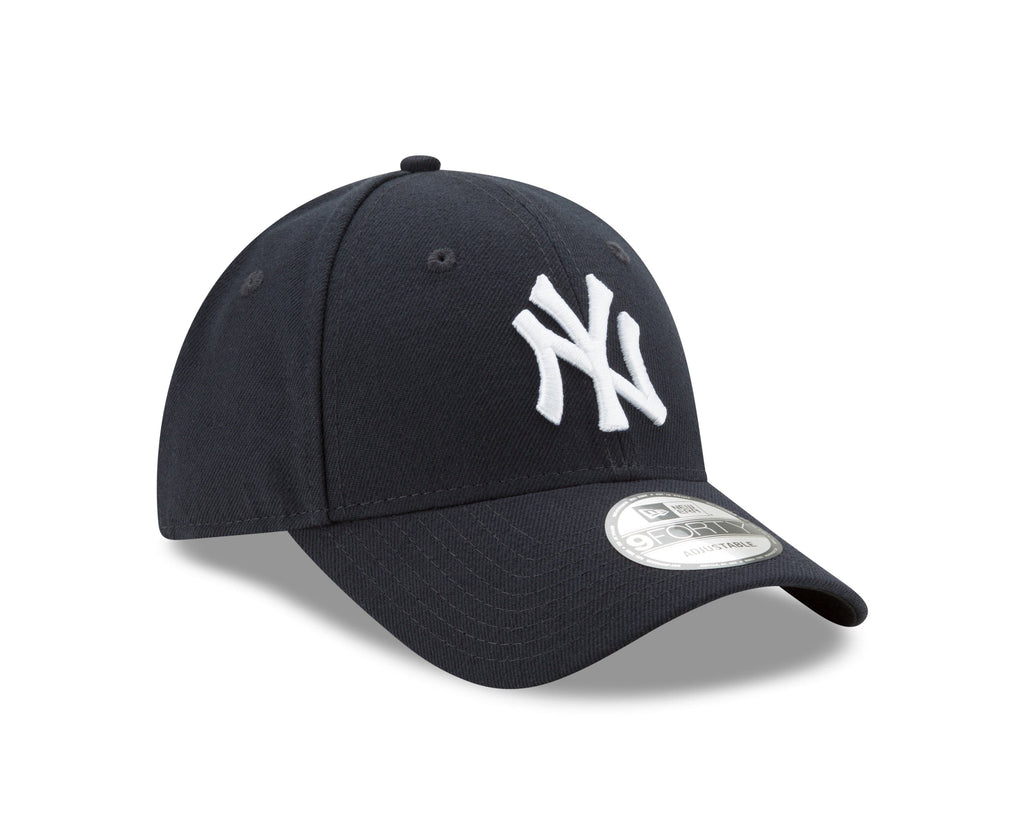New York Yankees MLB New Era Men Navy 9Forty Adjustable Hat product image 3, provided for visual reference and product
