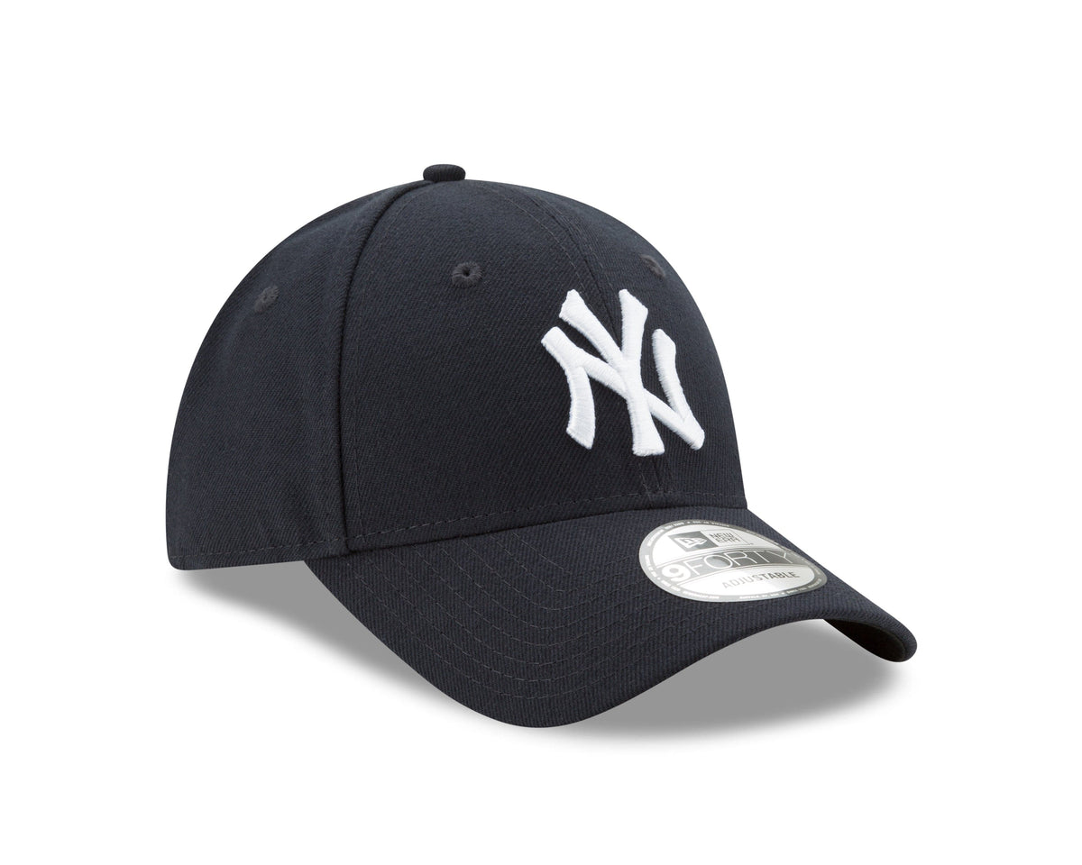 New York Yankees MLB New Era Men Navy 9Forty Adjustable Hat product image 3, provided for visual reference and product