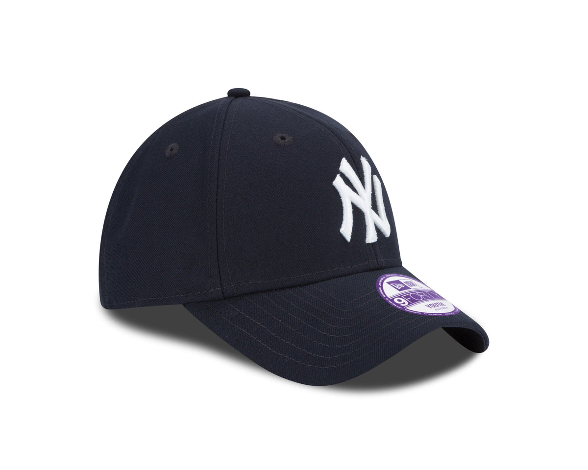 New York Yankees MLB New Era Youth Navy 9Forty Adjustable Hat product image 3, provided for visual reference and product
