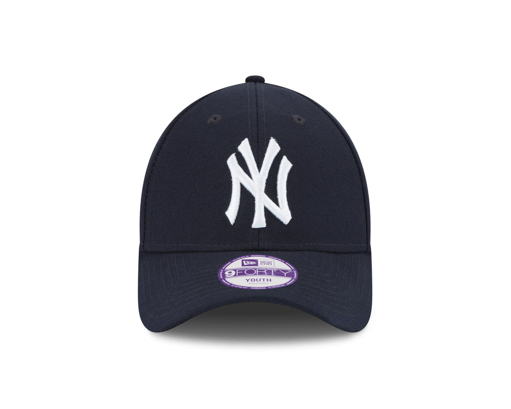 New York Yankees MLB New Era Youth Navy 9Forty Adjustable Hat product image 4, provided for visual reference and product