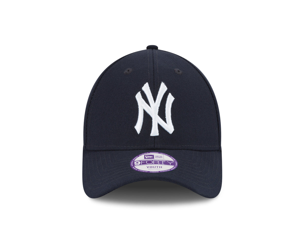 New York Yankees MLB New Era Youth Navy 9Forty Adjustable Hat product image 4, provided for visual reference and product