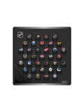 NHL Inglasco 32 Teams Basic Logo Hockey Mini Puck Wall Plaque product image 1, provided for visual reference and product