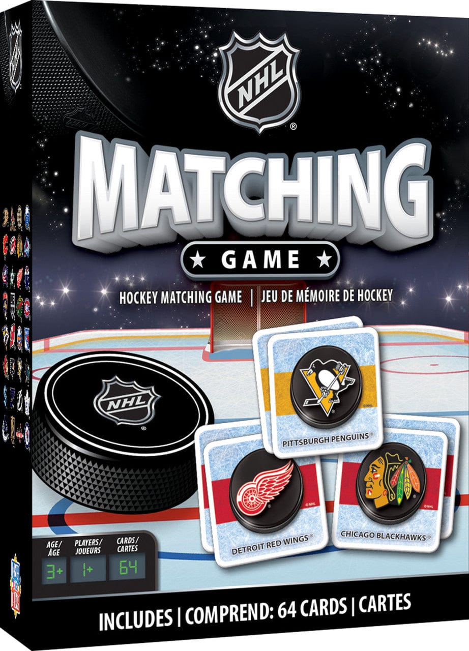 NHL Masterpieces Hockey Teams Matching Game product image 1, provided for visual reference and product detail review