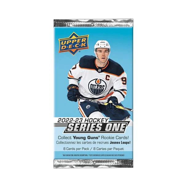 NHL Upper Deck 2023 Hockey Series 1 Retail product image 2, provided for visual reference and product detail review