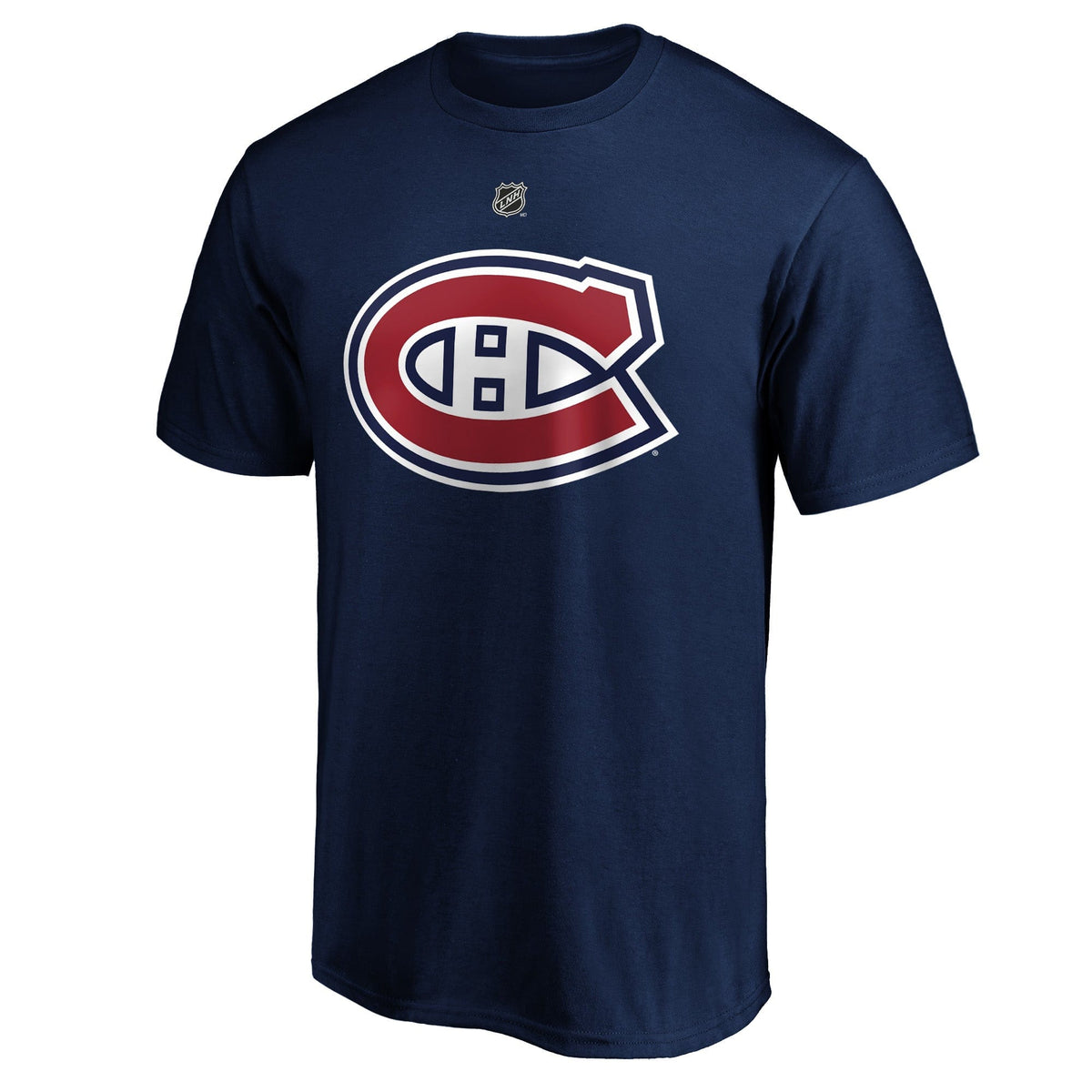Nick Suzuki Montreal Canadiens NHL Fanatics Branded Men Navy Authentic T Shirt product image 2, provided for visual
