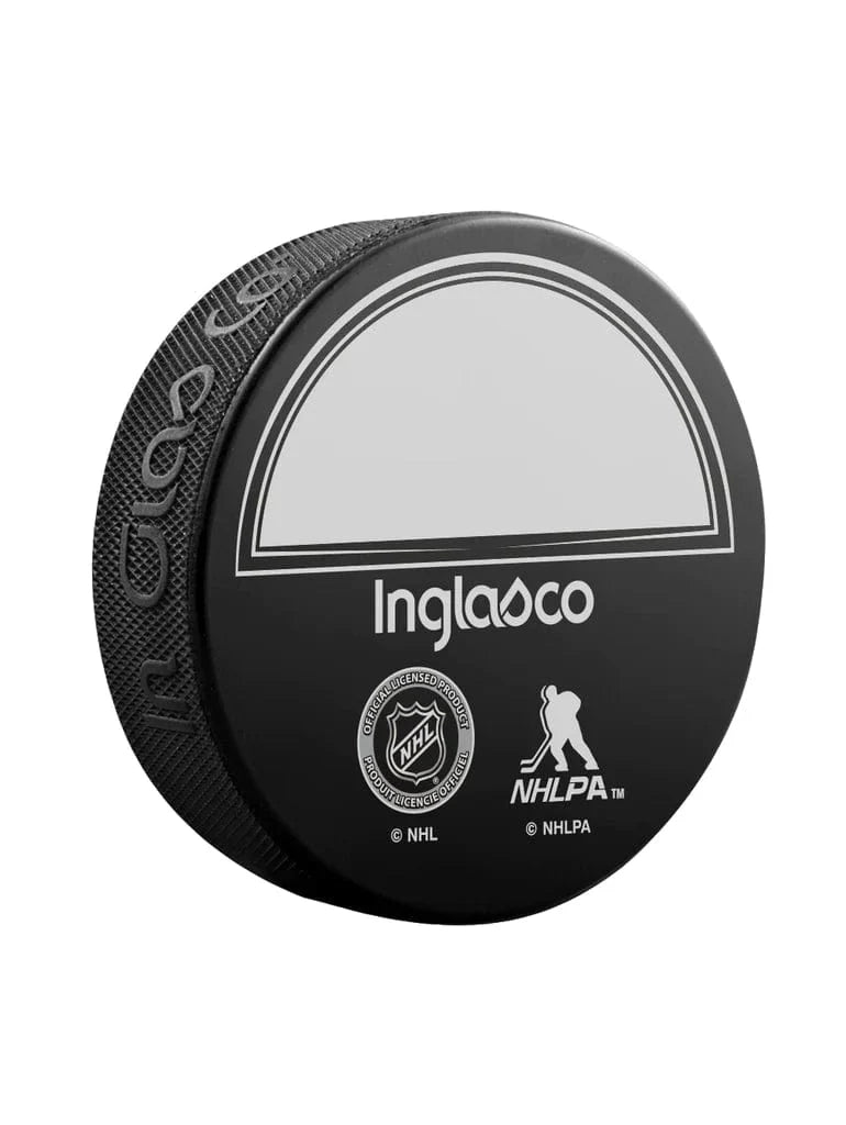 Nick Suzuki Montreal Canadiens NHL Inglasco Souvenir Hockey Puck product image 2, provided for visual reference and product