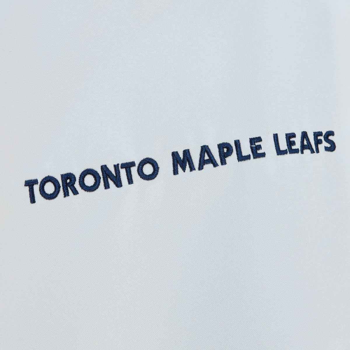 Toronto Maple Leafs NHL Mitchell & Ness Men’s White City Collection Lightweight Satin Jacket product image 5, provided for