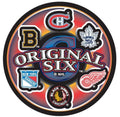 Original Six NHL Inglasco Retro Hockey Puck product image 1, provided for visual reference and product detail review