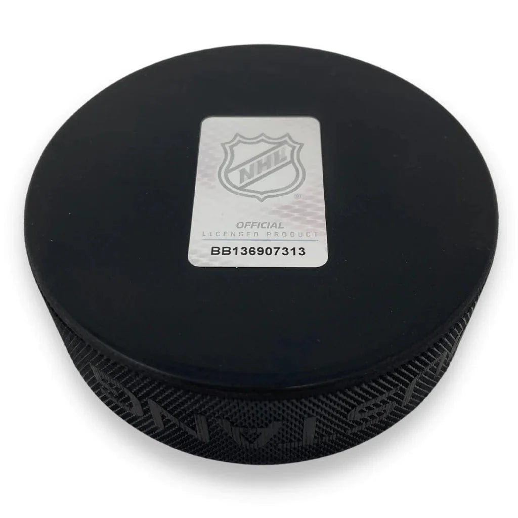 Original Six NHL Vintage Textured Hockey Puck product image 3, provided for visual reference and product detail review