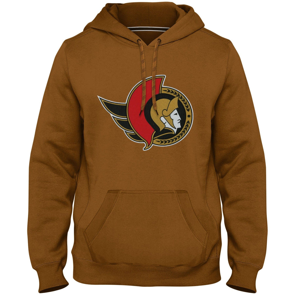 Ottawa Senators NHL Bulletin Men Dune Express Twill Logo Hoodie product image 1, provided for visual reference and product