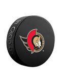 Ottawa Senators NHL Inglasco Basic Souvenir Hockey Puck product image 1, provided for visual reference and product detail