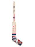 Patrick Roy Montreal Canadiens NHL Inglasco Alumni Mini Wooden Stick product image 1, provided for visual reference and
