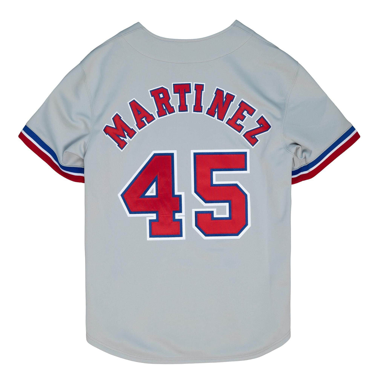 Pedro Martinez Montreal Expos MLB Mitchell & Ness Men Grey 1997 Authentic Jersey product image 2, provided for visual