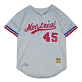 Pedro Martinez Montreal Expos MLB Mitchell & Ness Men Grey 1997 Authentic Jersey product image 1, provided for visual