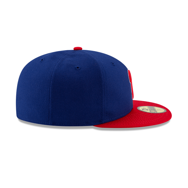 Philadelphia Phillies MLB New Era Men Royal Blue 59Fifty Authentic Collection Alternate 2019 Fitted Hat product image 6,