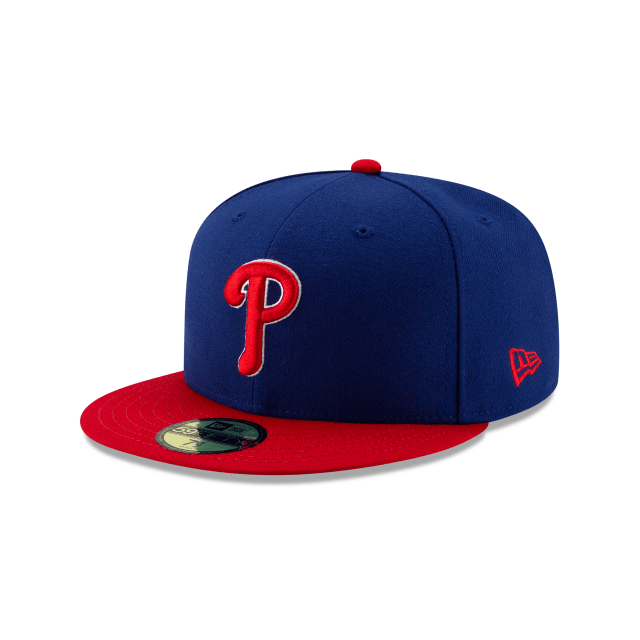 Philadelphia Phillies MLB New Era Men Royal Blue 59Fifty Authentic Collection Alternate 2019 Fitted Hat product image 1,